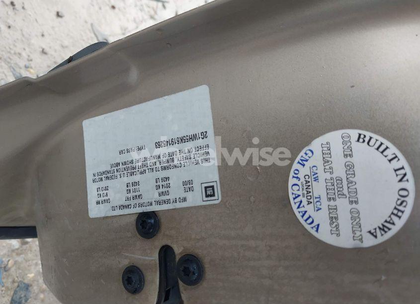 Photo 9 of 2001 Chevrolet Impala LS (VIN 2G1WH55K619145263)