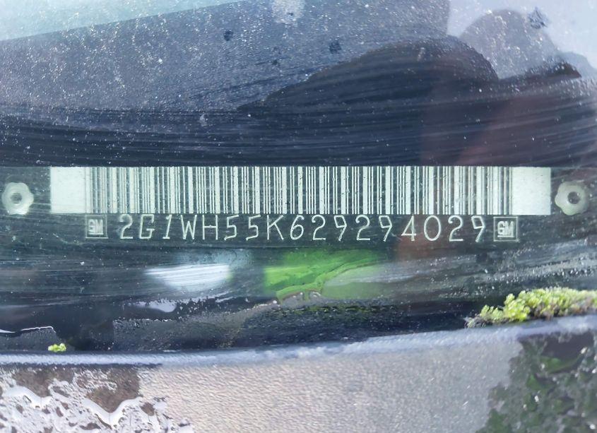 Photo 9 of 2002 Chevrolet Impala LS (VIN 2G1WH55K629294029)