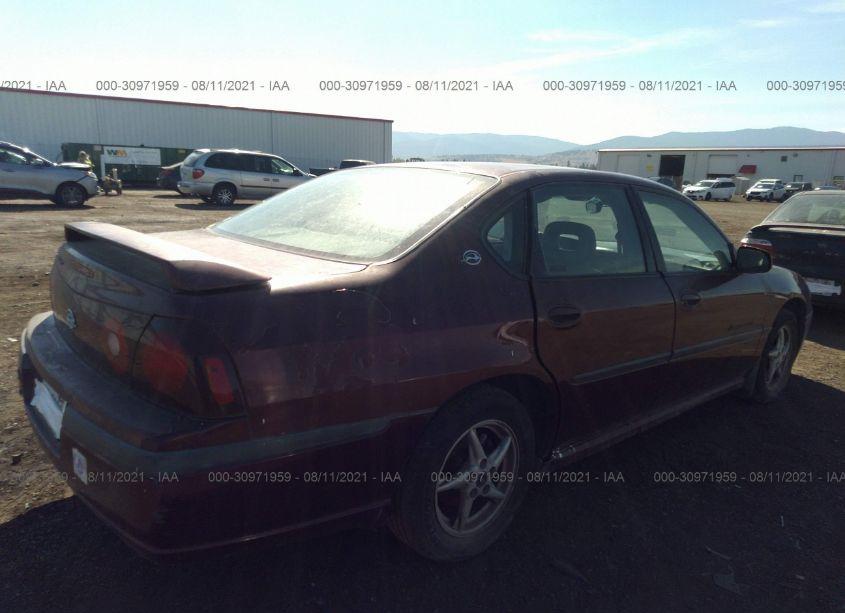 Photo 4 of 2000 Chevrolet Impala LS (VIN 2G1WH55K7Y9117711)
