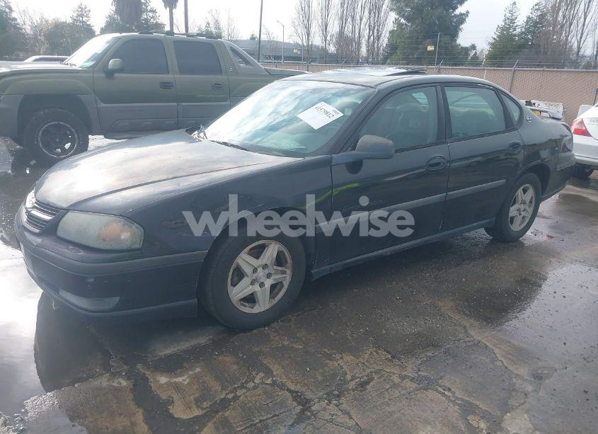 Photo 2 of 2003 Chevrolet Impala LS (VIN 2G1WH55K839122814)