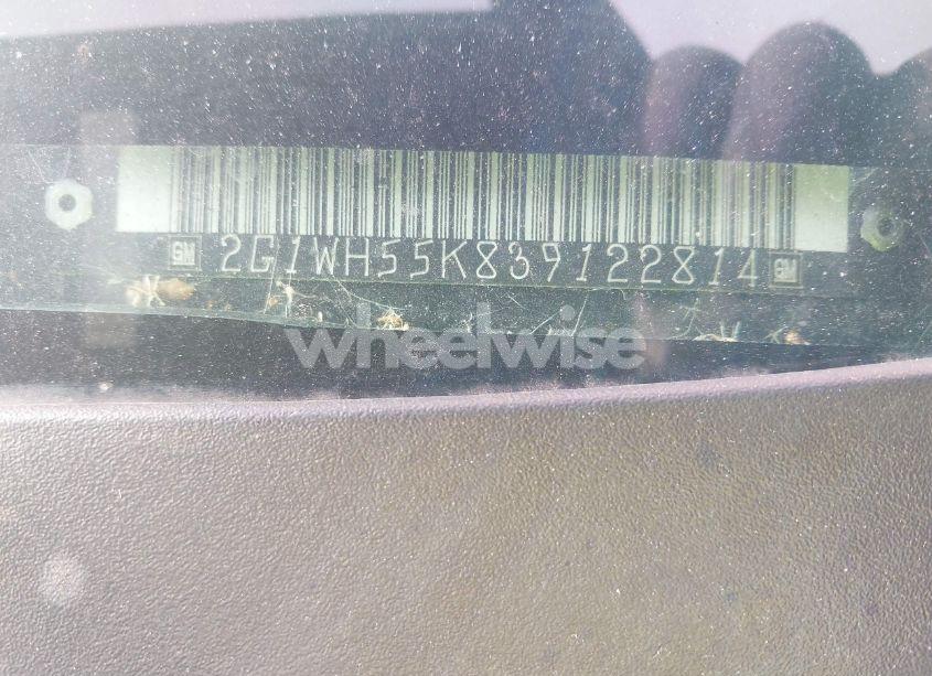 Photo 9 of 2003 Chevrolet Impala LS (VIN 2G1WH55K839122814)