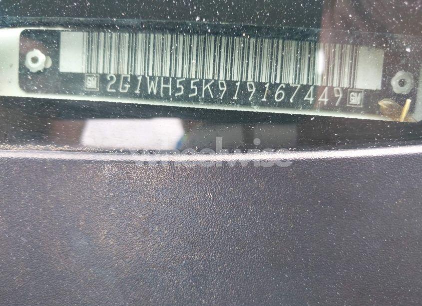 Photo 9 of 2001 Chevrolet Impala LS (VIN 2G1WH55K919167449)