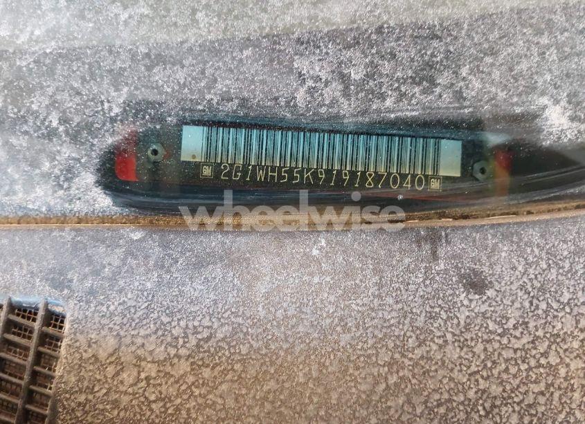 Photo 9 of 2001 Chevrolet Impala LS (VIN 2G1WH55K919187040)