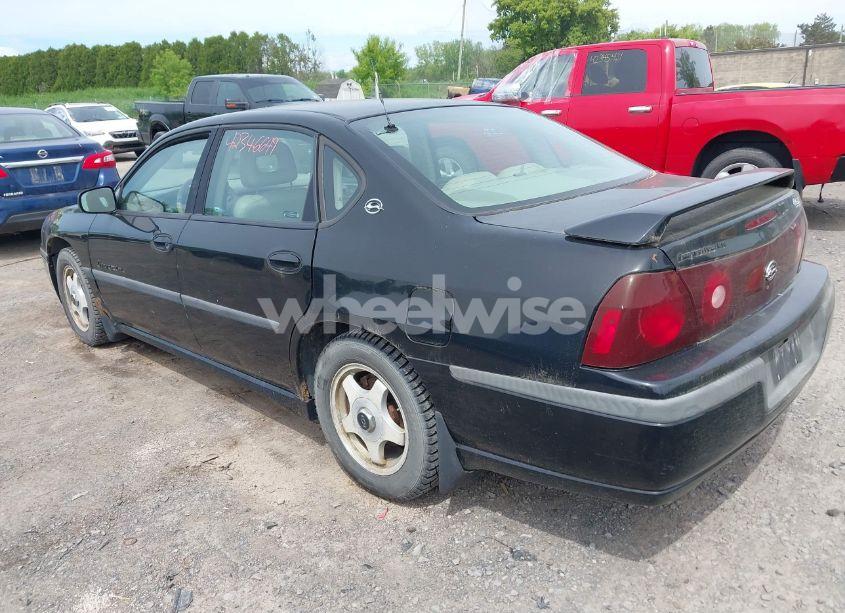 Photo 3 of 2002 Chevrolet Impala LS (VIN 2G1WH55KX29262880)