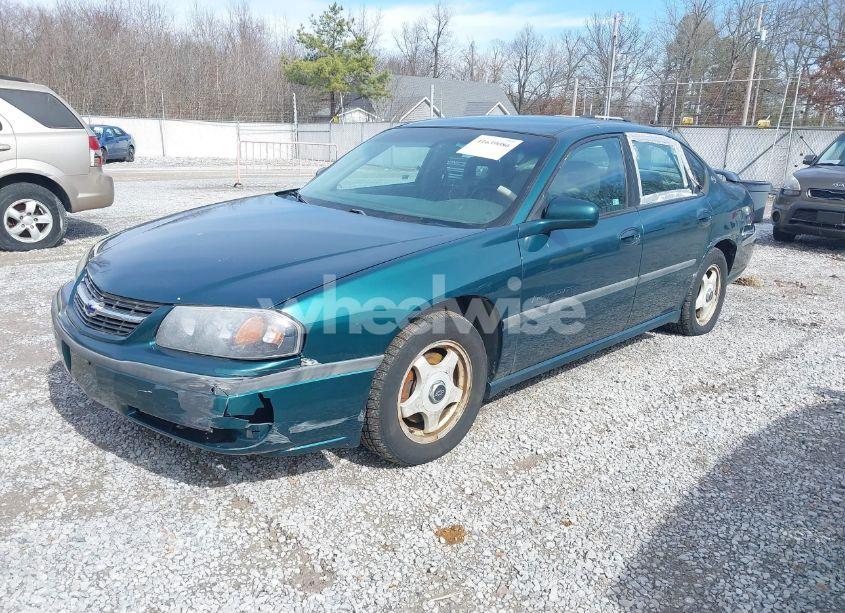 Photo 2 of 2000 Chevrolet Impala LS (VIN 2G1WH55KXY9360512)