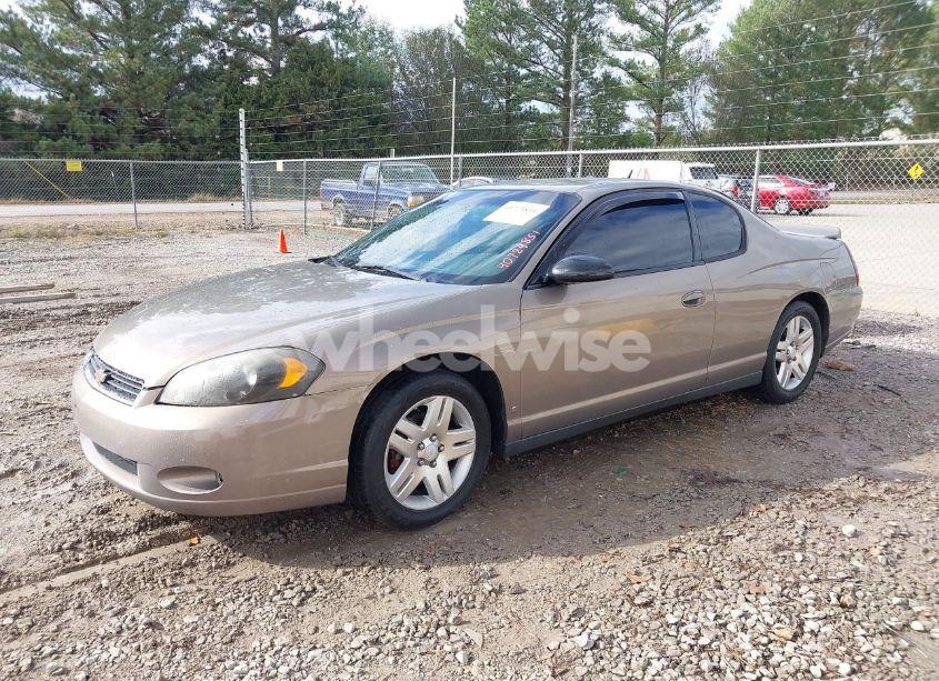 Photo 2 of 2006 Chevrolet Monte CARLO LT (VIN 2G1WK151069166425)