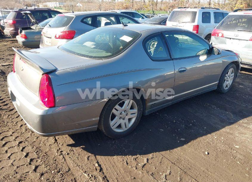 Photo 4 of 2006 Chevrolet Monte CARLO LT (VIN 2G1WK151269228293)