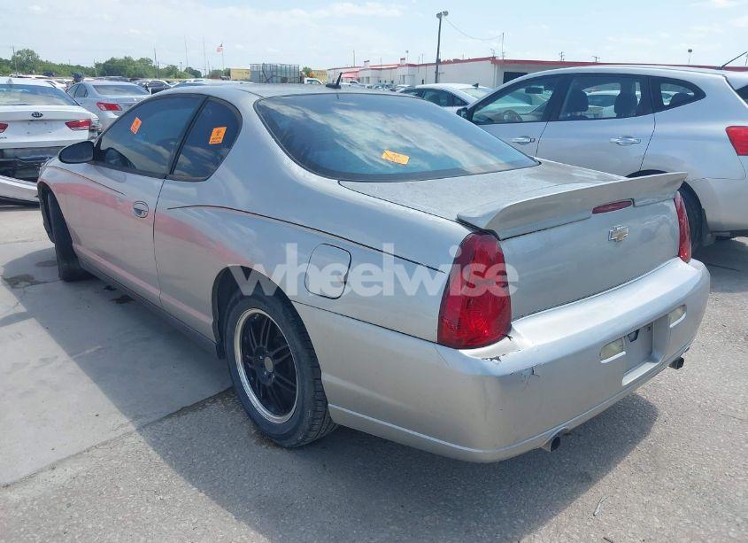 Photo 3 of 2006 Chevrolet Monte CARLO LT (VIN 2G1WK151569381184)