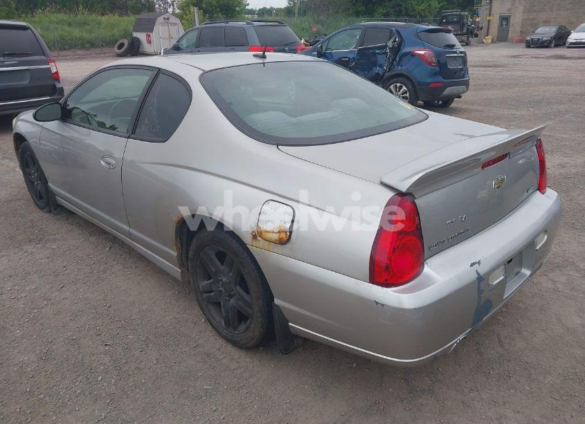 Photo 3 of 2007 Chevrolet Monte CARLO LT (VIN 2G1WK15K979280630)