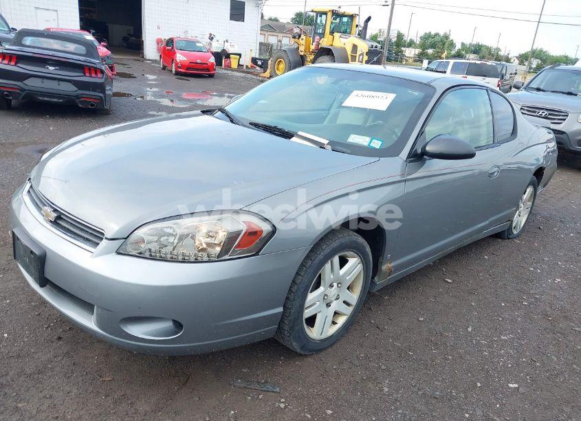 Photo 2 of 2007 Chevrolet Monte CARLO LT (VIN 2G1WK15KX79356159)