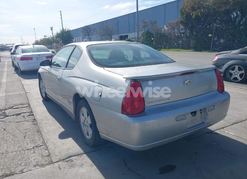 Photo 3 of 2006 Chevrolet Monte CARLO LT (VIN 2G1WM15K569372035)