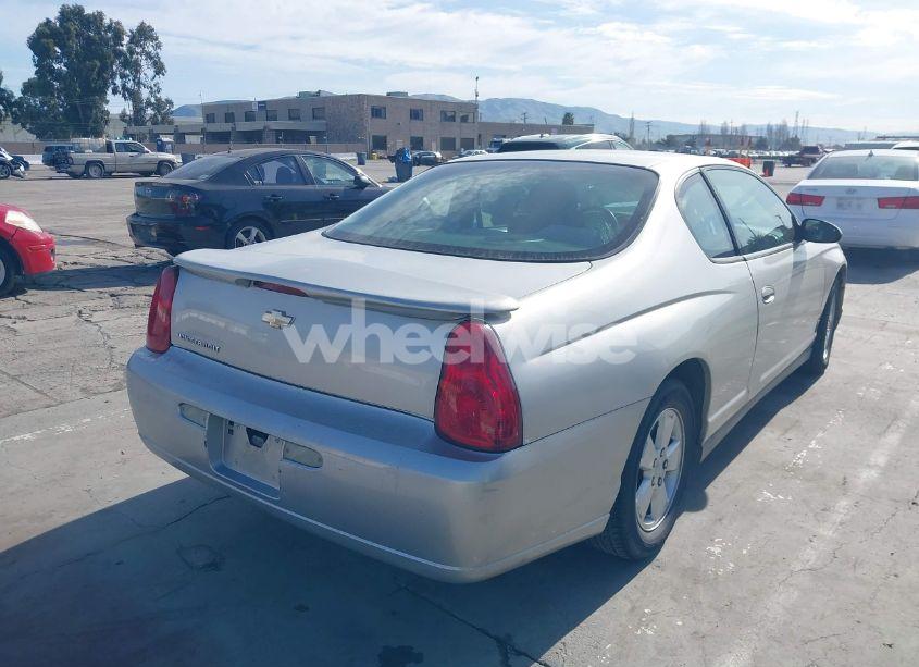 Photo 4 of 2006 Chevrolet Monte CARLO LT (VIN 2G1WM15K569372035)