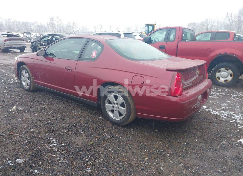 Photo 3 of 2006 Chevrolet Monte CARLO LT (VIN 2G1WM15KX69203791)