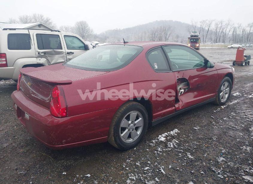 Photo 4 of 2006 Chevrolet Monte CARLO LT (VIN 2G1WM15KX69203791)