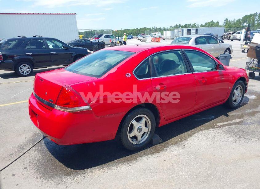 Photo 4 of 2008 Chevrolet Impala POLICE (VIN 2G1WS553381331989)