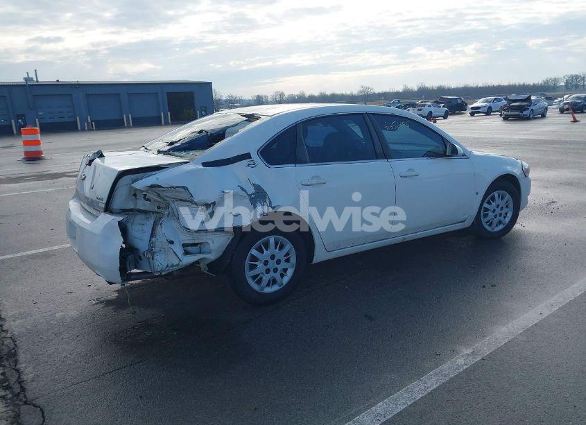 Photo 4 of 2008 Chevrolet Impala POLICE (VIN 2G1WS553581373449)