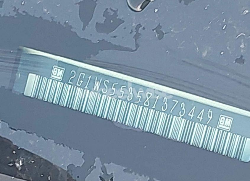 Photo 9 of 2008 Chevrolet Impala POLICE (VIN 2G1WS553581373449)