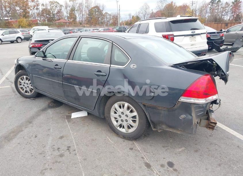 Photo 3 of 2008 Chevrolet Impala POLICE (VIN 2G1WS583781353103)