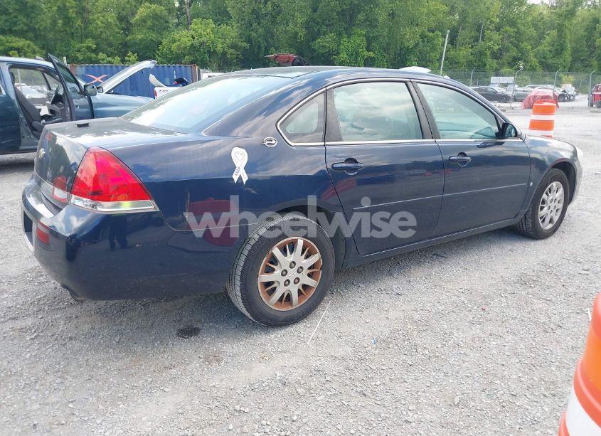 Photo 4 of 2007 Chevrolet Impala POLICE (VIN 2G1WS58R879383022)