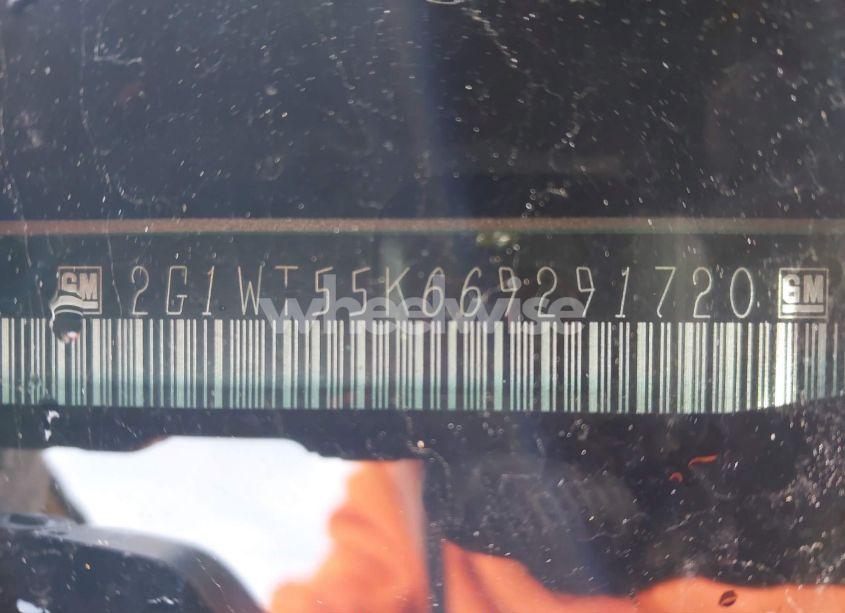 Photo 9 of 2006 Chevrolet Impala LT (VIN 2G1WT55K669291720)