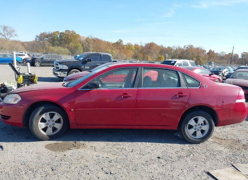 Photo 14 of 2008 Chevrolet Impala LT (VIN 2G1WT55N081230620)