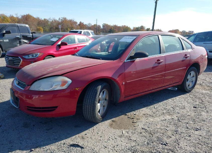 Photo 2 of 2008 Chevrolet Impala LT (VIN 2G1WT55N081230620)