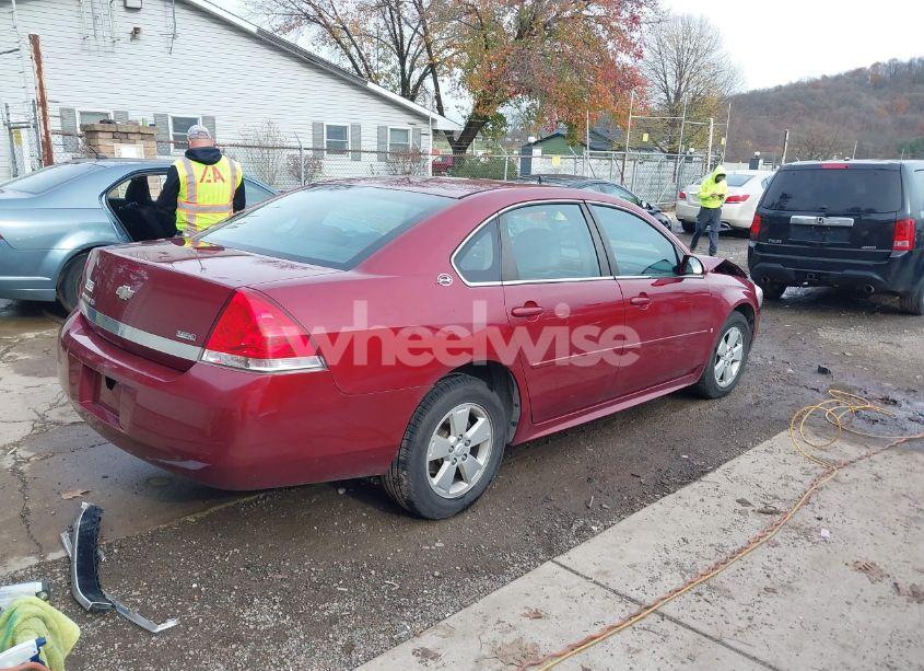 Photo 4 of 2009 Chevrolet Impala LT (VIN 2G1WT57KX91259224)