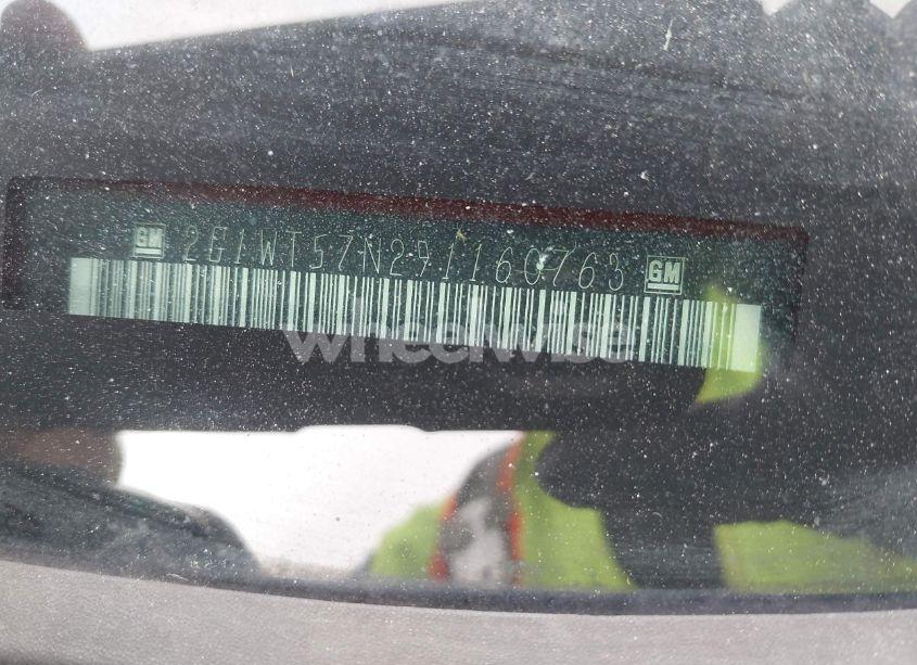 Photo 11 of 2009 Chevrolet Impala LT (VIN 2G1WT57N291160763)