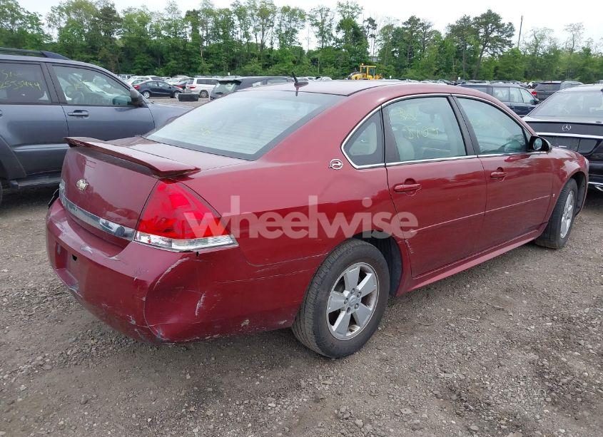 Photo 4 of 2009 Chevrolet Impala LT (VIN 2G1WT57N291160763)