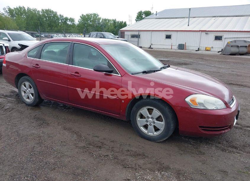 2008 Chevrolet Impala LT (VIN 2G1WT58K181367907) main photo