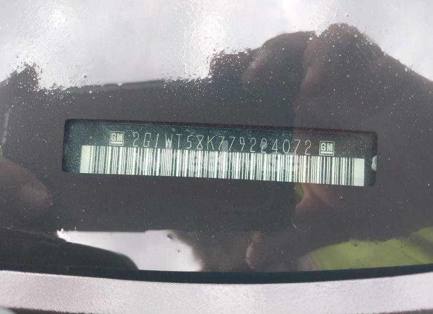 Photo 9 of 2007 Chevrolet Impala LT (VIN 2G1WT58K779224072)