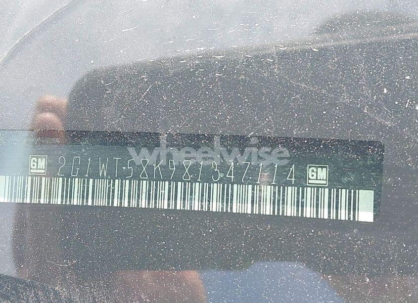 Photo 9 of 2008 Chevrolet Impala LT (VIN 2G1WT58K981347114)