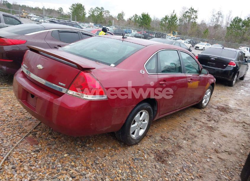 Photo 4 of 2008 Chevrolet Impala LT (VIN 2G1WT58K981365337)