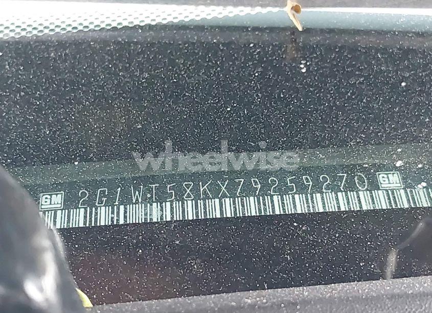 Photo 9 of 2007 Chevrolet Impala LT (VIN 2G1WT58KX79259270)