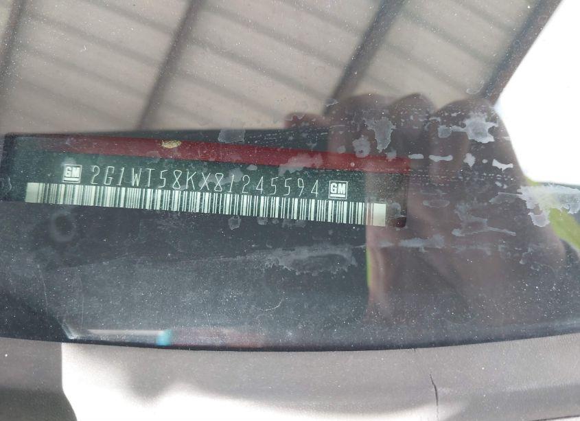 Photo 9 of 2008 Chevrolet Impala LT (VIN 2G1WT58KX81245594)