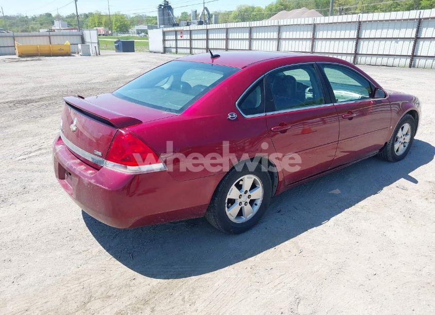 Photo 4 of 2008 Chevrolet Impala LT (VIN 2G1WT58KX89177928)