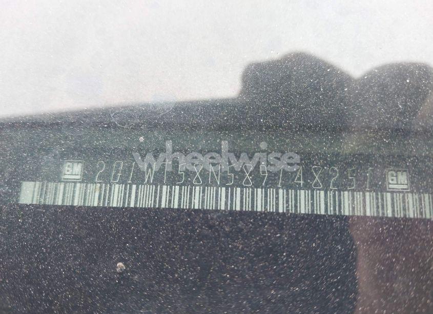 Photo 9 of 2008 Chevrolet Impala LT (VIN 2G1WT58N589148251)