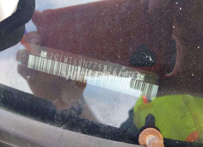 Photo 9 of 2007 Chevrolet Impala LT (VIN 2G1WT58N779266140)