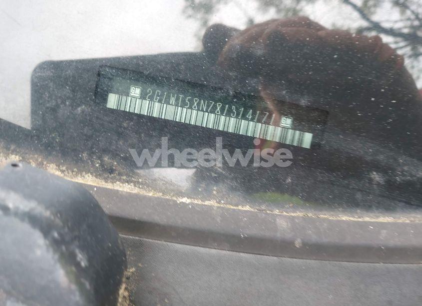 Photo 12 of 2008 Chevrolet Impala LT (VIN 2G1WT58N781314171)