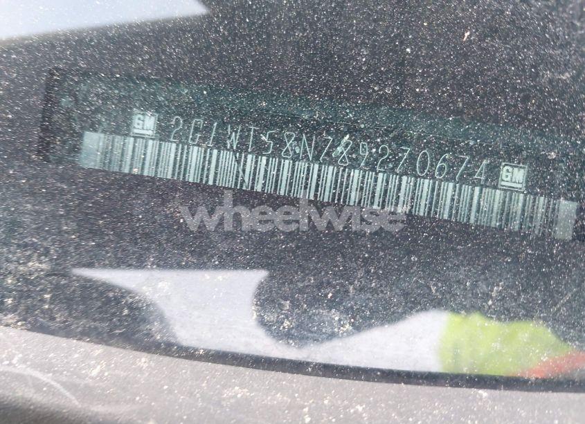 Photo 9 of 2008 Chevrolet Impala LT (VIN 2G1WT58N789270674)