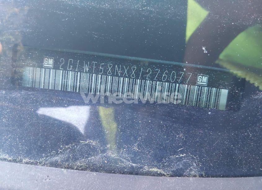 Photo 12 of 2008 Chevrolet Impala LT (VIN 2G1WT58NX81276077)