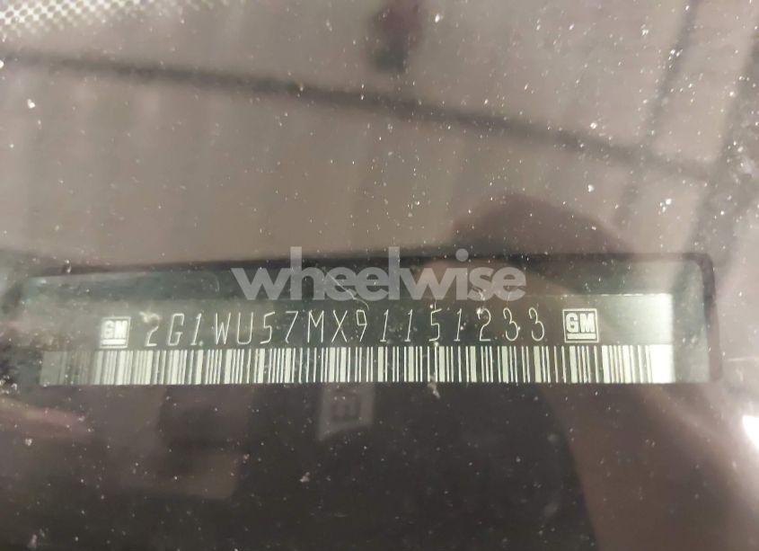 Photo 9 of 2009 Chevrolet Impala LTZ (VIN 2G1WU57MX91151233)