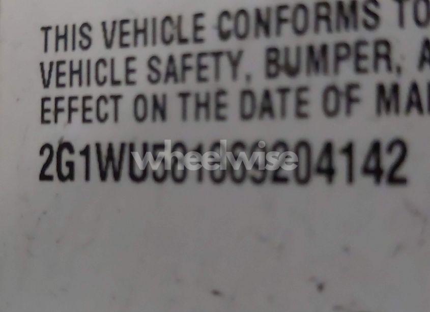 Photo 9 of 2006 Chevrolet Impala LTZ (VIN 2G1WU581869204142)