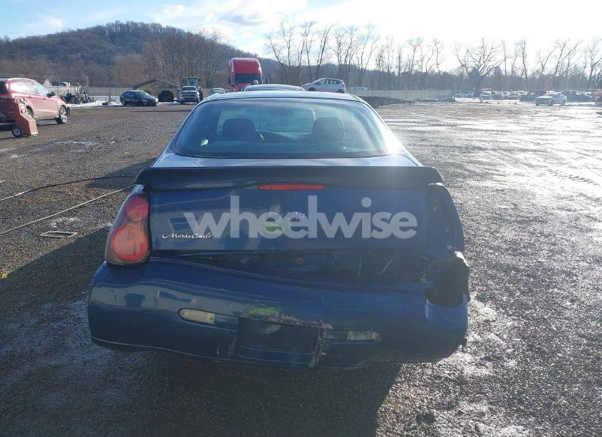 Photo 17 of 2005 Chevrolet Monte CARLO LS (VIN 2G1WW12E159141575)