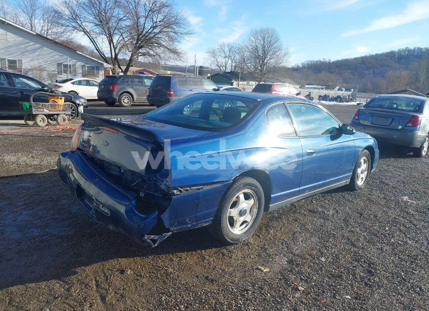 Photo 4 of 2005 Chevrolet Monte CARLO LS (VIN 2G1WW12E159141575)