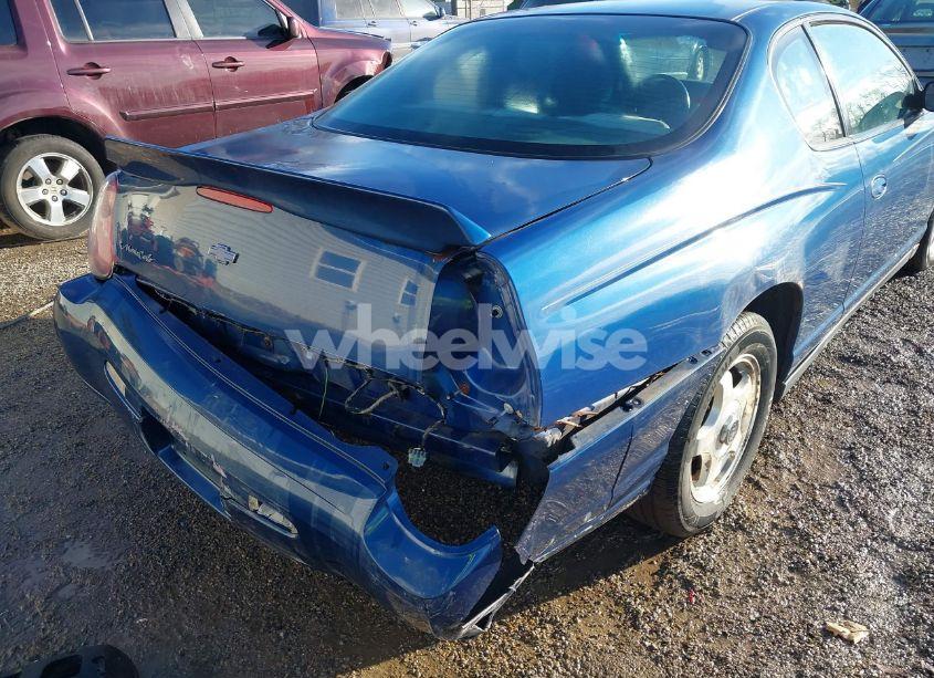 Photo 6 of 2005 Chevrolet Monte CARLO LS (VIN 2G1WW12E159141575)