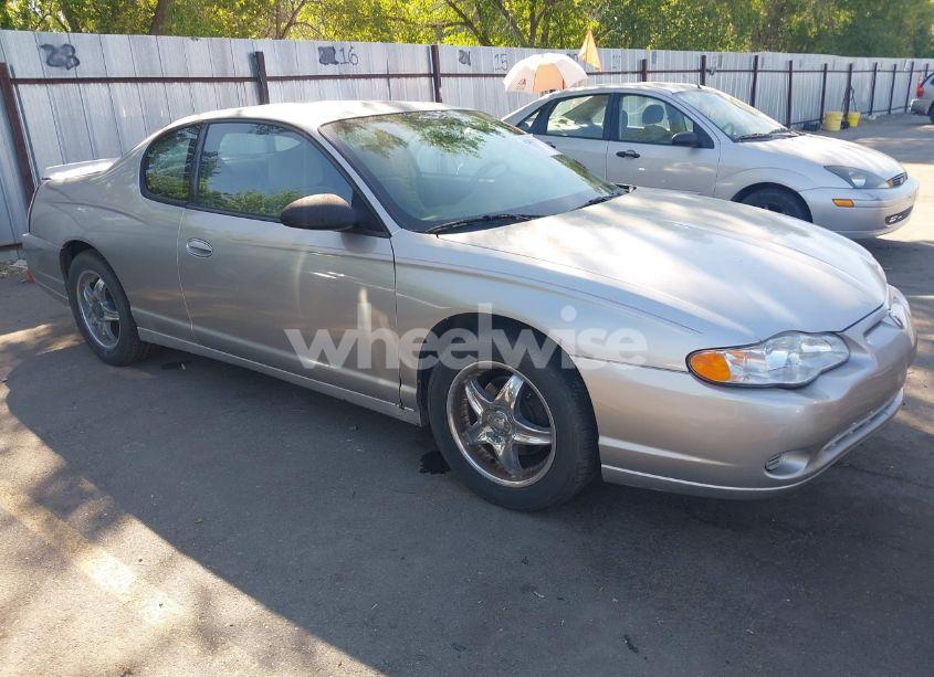 2005 Chevrolet Monte CARLO LS (VIN 2G1WW12E159276801) main photo
