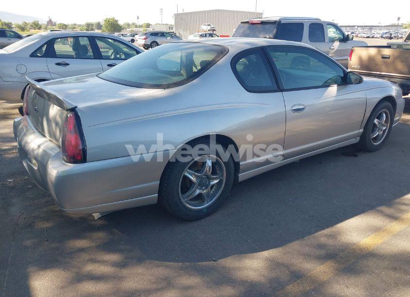 Photo 4 of 2005 Chevrolet Monte CARLO LS (VIN 2G1WW12E159276801)