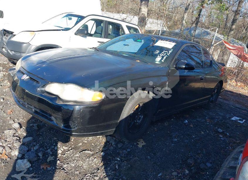 Photo 2 of 2005 Chevrolet Monte CARLO LS (VIN 2G1WW12E159385923)