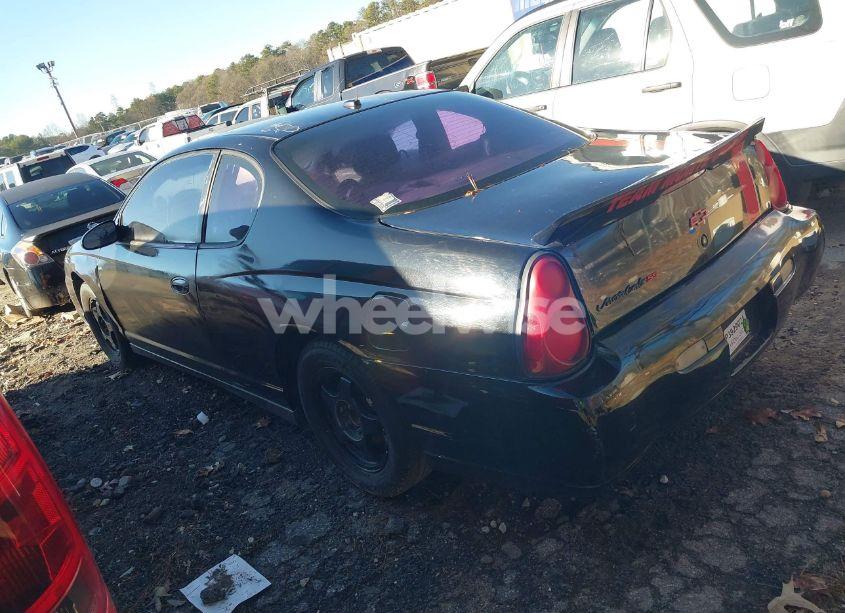 Photo 3 of 2005 Chevrolet Monte CARLO LS (VIN 2G1WW12E159385923)